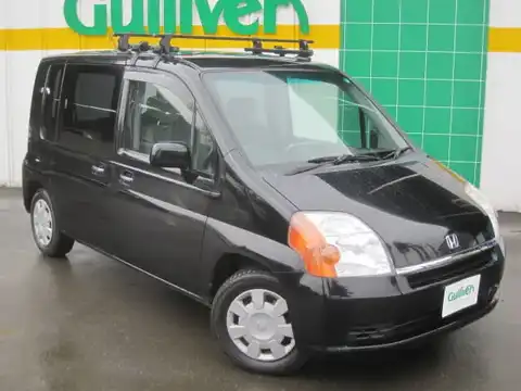 カタログ画像：モビリオ （MOBILIO） Ｃスタイル 2003年5月 UA-GB1 1500cc ナイトホークブラック・パール 燃費17.0km / l メイン（その他）