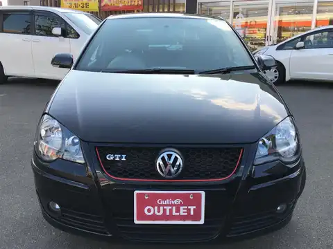 カタログ画像：ポロ （POLO） ＧＴＩ 2009年1月 ABA-9NBJX 1800cc ブラックマジックパールエフェクト 燃費13.2km / l フロント