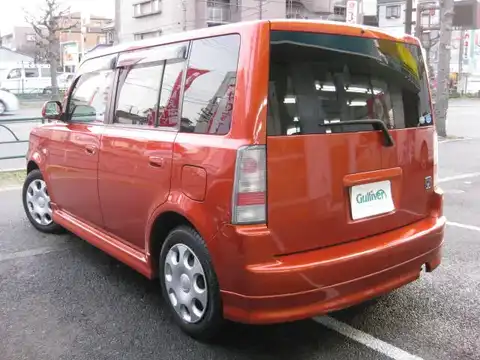 カタログ画像：ｂＢ （bB） Ｓ Ｗバージョン ＨＩＤセレクションⅡ 2005年7月 CBA-NCP30 1300cc オレンジメタリック 燃費16.4km / l バック