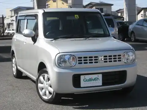 カタログ画像：アルトラパン （ALTO LAPIN） Ｘ 2008年11月 DBA-HE22S 660cc シルキーシルバーメタリック 燃費22.5km / l メイン（その他）