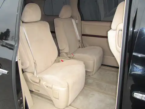 カタログ画像：アルファード （ALPHARD） ２４０Ｇ 2008年8月 DBA-ANH25W 2400cc ブラック 燃費11.4km / l 内装