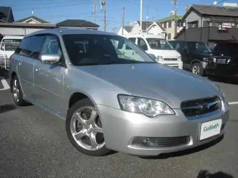 カタログ画像：レガシィツーリングワゴン （LEGACY TOURING WAGON） ３．０Ｒ ＳＩクルーズ 2007年5月 DBA-BPE 3000cc スティールシルバー・メタリック 燃費11.6km / l メイン（その他）