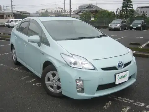 カタログ画像：プリウス （PRIUS） Ｇ 2009年5月 DAA-ZVW30 1800cc アクアブルーメタリック 燃費30.4km / l メイン（その他）