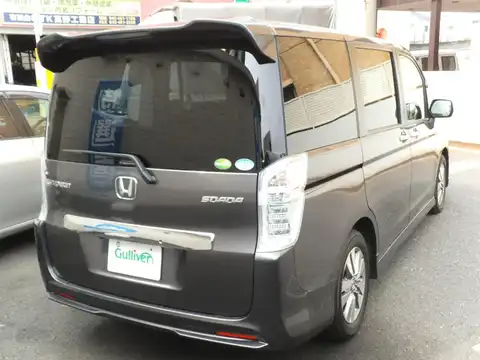 カタログ画像：ステップワゴンスパーダ （STEPWAGON SPADA） Ｓ 2014年4月 DBA-RK6 2000cc モダンスティール・メタリック 燃費13.6km / l 外装