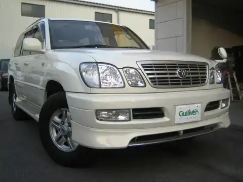 カタログ画像：ランドクルーザー１００ （LAND CRUISER 100） シグナス 1999年8月 GF-UZJ100W 4700cc ホワイトパールマイカ 燃費6.1km / l メイン（その他）