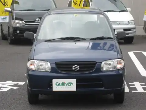 カタログ画像：アルト （ALTO） Ｖｌ 2004年4月 UE-HA23V 660cc キャッツアイブルーメタリック 燃費20.5km / l フロント