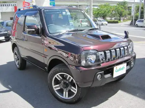 カタログ画像：ジムニー （JIMNY） ワイルドウインド 2008年11月 ABA-JB23W 660cc トワイライトパープルパール 燃費16.4km / l メイン（その他）