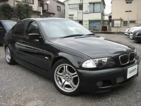 カタログ画像：３シリーズ （3 SERIES） ３２０ｉ Ｍスポーツ 2001年10月 GH-AV22 2200cc ブラック・サファイア（メタリック・カラー） 燃費9.8km / l メイン（その他）