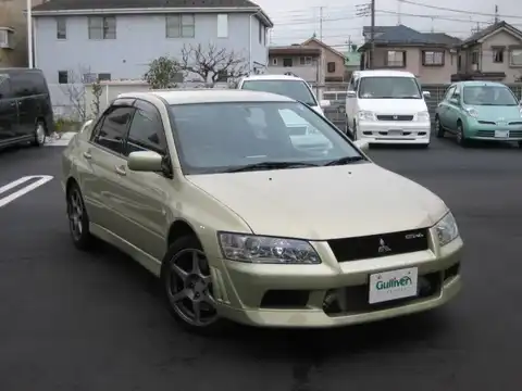 カタログ画像：ランサー （LANCER） エボリューションⅦ ＧＴ－Ａ 2002年2月 GH-CT9A 2000cc ライトゴールド（Ｍ） メイン（その他）