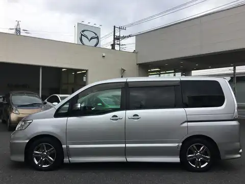 カタログ画像：セレナ （SERENA） ライダー 2009年9月 DBA-CNC25 2000cc ダイヤモンドシルバー（Ｍ） 燃費12.2km / l 外装