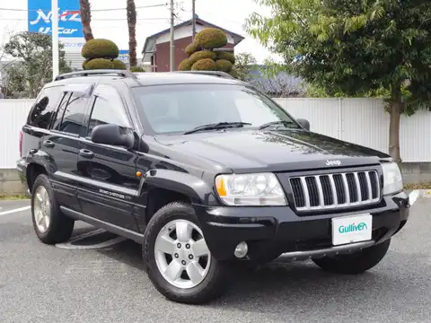 カタログ画像：ジープ・グランドチェロキー （JEEP GRAND CHEROKEE） ラレード 2003年6月 GH-WJ40 4000cc ブリリアントブラッククリスタルパールコート 燃費6.5km / l メイン（その他）