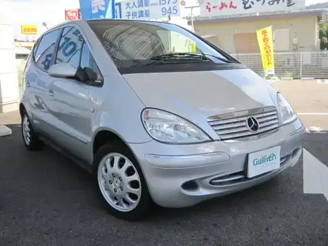 カタログ画像：Ａクラス （A-CLASS） Ａ１６０ エレガンスロング 2004年7月 GH-168133 1600cc ポーラシルバー（Ｍ） 燃費12.4km / l メイン（その他）