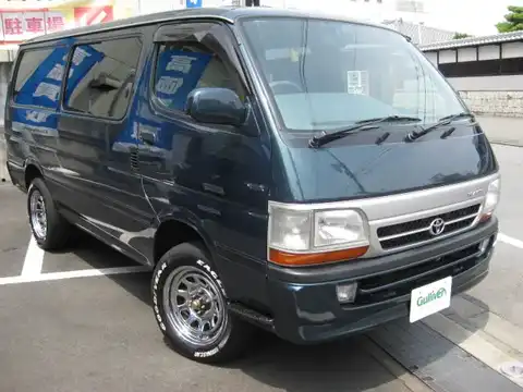 カタログ画像：ハイエースバン （HIACE VAN） スーパーＧＬ 2004年4月 KG-LH172V 3000cc ダークグリーンマイカメタリック メイン（その他）