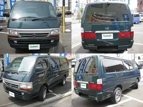 カタログ画像：ハイエースバン （HIACE VAN） スーパーＧＬ 2001年8月 KG-LH178V 3000cc ダークグリーンマイカメタリック 外装