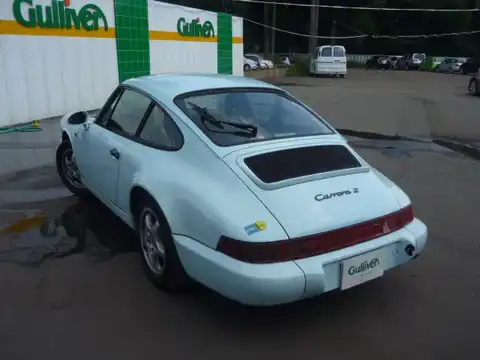 カタログ画像：９１１ （911） ９１１カレラ４ タルガ 1991年2月 E-964 3600cc バック