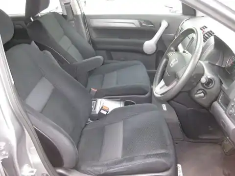 カタログ画像：ＣＲ－Ｖ （CR-V） ＺＬ 2008年8月 DBA-RE3 2400cc アラバスターシルバー・メタリック 燃費12.2km / l 内装