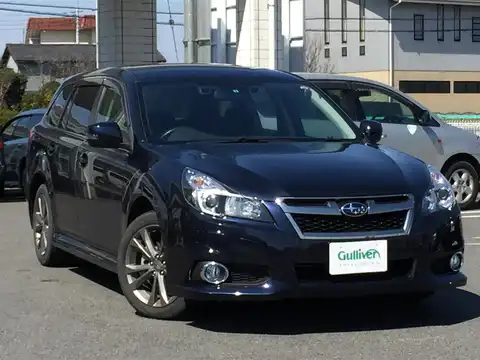 カタログ画像：レガシィツーリングワゴン （LEGACY TOURING WAGON） ２．５ｉ Ｂスポーツアイサイト Ｇパッケージ 2014年4月 DBA-BRM 2500cc ディープシーブルー・パール 燃費14.4km / l メイン（その他）