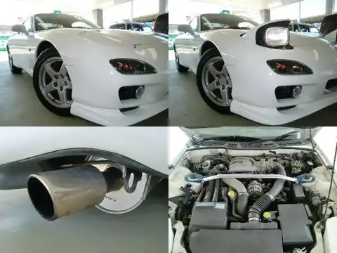 カタログ画像：ＲＸ－７ （RX-7） タイプＲ 2000年10月 GF-FD3S 1400cc ピュアホワイト 燃費8.1km / l 外装