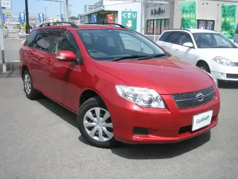 カタログ画像：カローラフィールダー （COROLLA FIELDER） １．５Ｘ スペシャルエディション 2008年4月 DBA-NZE144G 1500cc レッドマイカメタリック 燃費15.0km / l メイン（その他）