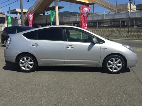 カタログ画像：プリウス （PRIUS） Ｓツーリングセレクション 2008年9月 DAA-NHW20 1500cc シルバーメタリック 燃費30.0km / l 外装