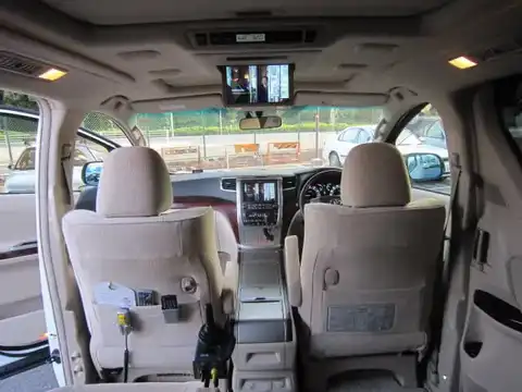 カタログ画像：アルファード （ALPHARD） ３５０Ｇ サイドリフトアップシート装着車 2008年5月 DBA-GGH20W 3500cc ホワイトパールクリスタルシャイン 燃費9.5km / l 内装