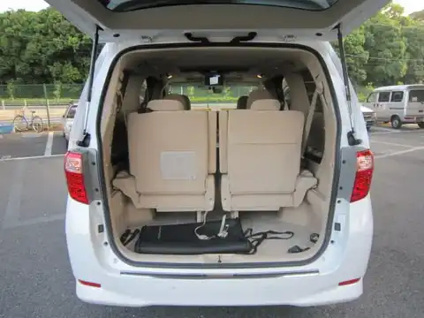 カタログ画像：アルファード （ALPHARD） ３５０Ｇ サイドリフトアップシート装着車 2008年5月 DBA-GGH20W 3500cc ホワイトパールクリスタルシャイン 燃費9.5km / l 内装