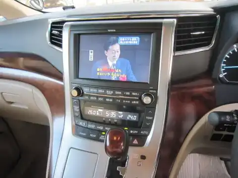 カタログ画像：アルファード （ALPHARD） ３５０Ｇ サイドリフトアップシート装着車 2008年5月 DBA-GGH20W 3500cc ホワイトパールクリスタルシャイン 燃費9.5km / l 内装