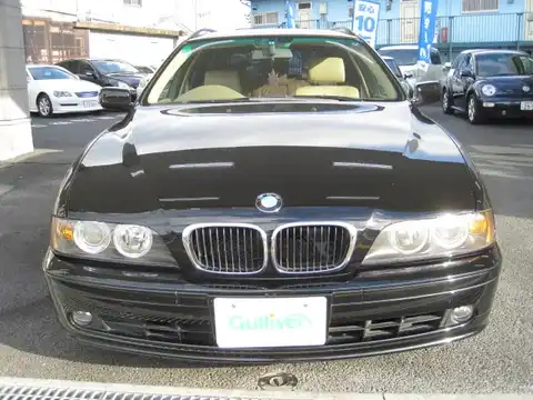 カタログ画像：５シリーズ （5 SERIES） ５２５ｉツーリングハイラインパッケージ 2004年4月 GH-DS25 2500cc 燃費7.9km / l フロント