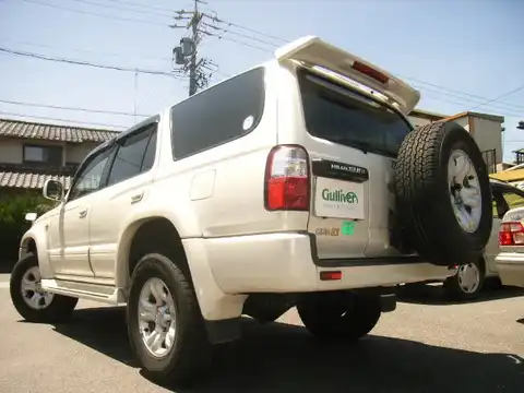 カタログ画像：ハイラックスサーフ （HILUX SURF） ＳＳＲ－Ｘ ホワイトプレミアム 2001年12月 GH-RZN185W 2700cc ホワイトパールマイカ 燃費9.1km / l バック