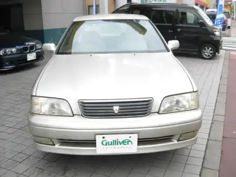 カタログ画像：カムリ （CAMRY） ルミエールＧ 1996年12月 E-SV40 1800cc フラクセンマイカメタリック 燃費12.8km / l フロント