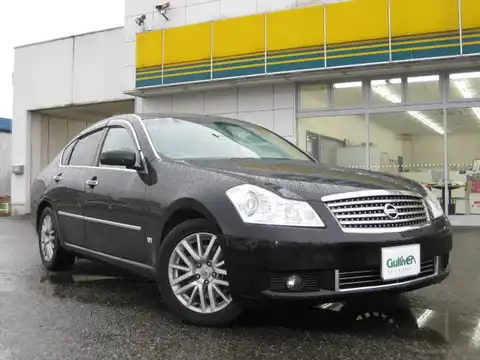 カタログ画像：フーガ （FUGA） ２５０ＸＶ 2006年5月 CBA-Y50 2500cc スーパーブラック 燃費11.2km / l メイン（その他）