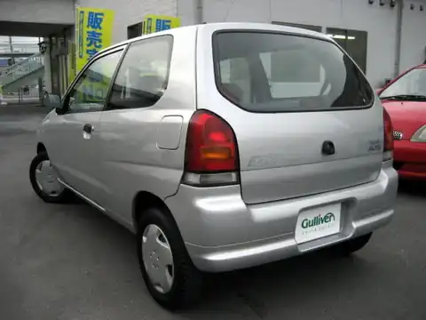 カタログ画像：アルト （ALTO） エポ リーンバーンエンジン仕様 1999年10月 GF-HA22S 660cc シルキーシルバーメタリック 燃費30.0km / l バック