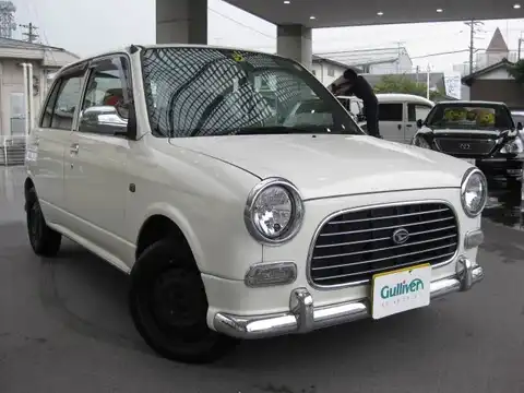 カタログ画像：ミラジーノ （MIRA GINO） ジーノ・ターボ 2000年10月 GF-L700S 660cc パールホワイトI 燃費18.8km / l メイン（その他）