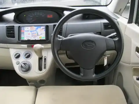 カタログ画像：ムーヴ （MOVE） Ｌ 2009年12月 DBA-L185S 660cc ブライトシルバーメタリック 燃費21.5km / l 内装