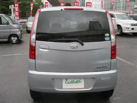 カタログ画像：ムーヴ （MOVE） Ｌ 2009年12月 DBA-L185S 660cc ブライトシルバーメタリック 燃費21.5km / l バック