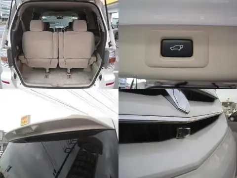 カタログ画像：アルファードハイブリッド （ALPHARD HYBRID） ベースグレード 2006年6月 DAA-ATH10W 2400cc シルバーメタリック 燃費17.2km / l 内装