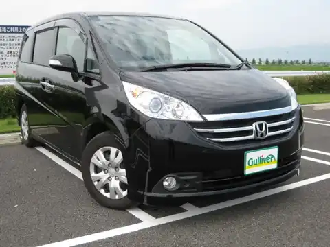 カタログ画像：ステップワゴン （STEPWAGON） Ｇ ＨＤＤナビスタイルエディション 2007年2月 DBA-RG1 2000cc ナイトホークブラック・パール 燃費12.2km / l メイン（その他）