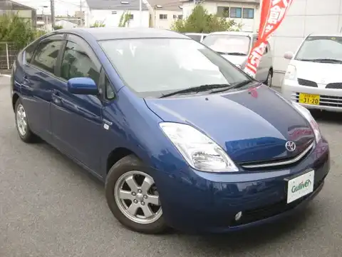 カタログ画像：プリウス （PRIUS） Ｓスタンダードパッケージ 2005年11月 DAA-NHW20 1500cc ブルーマイカ 燃費35.5km / l メイン（その他）