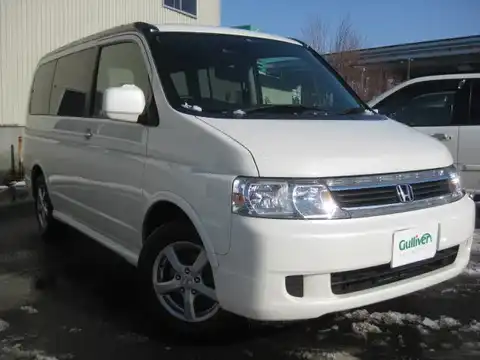 カタログ画像：ステップワゴン （STEPWAGON） ２４Ｌ 2004年6月 CBA-RF7 2400cc プレミアムホワイト・パール 燃費11.2km / l メイン（その他）