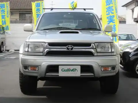 カタログ画像：ハイラックスサーフ （HILUX SURF） ＳＳＲ－Ｘ パッケージＢ 2001年12月 KH-KDN185W 3000cc シルバーメタリック 燃費10.4km / l フロント