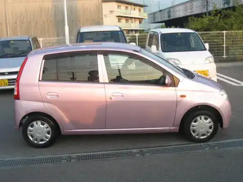 カタログ画像：ミラ （MIRA） Ｌ 2002年12月 TA-L260S 660cc ローズメタリック 燃費21.5km / l 外装