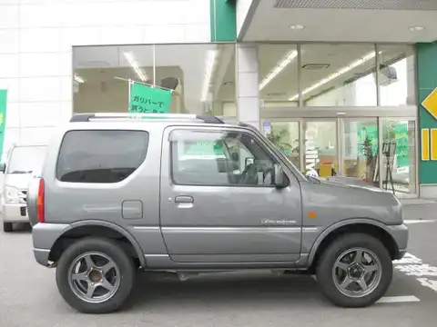 カタログ画像：ジムニー （JIMNY） ランドベンチャー 2007年6月 ABA-JB23W 660cc グラファイトグレーパールメタリック 燃費16.4km / l 外装