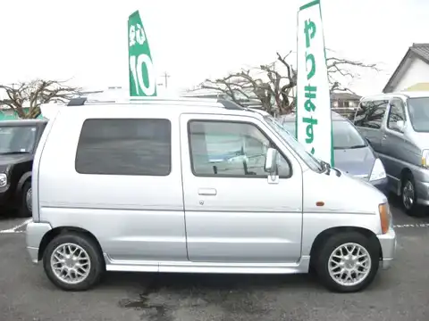 カタログ画像：ワゴンＲ （WAGON R） ＲＳ 1998年6月 E-CV51S 660cc マーキュリーシルバーメタリック 燃費19.2km / l 外装