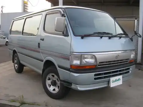 カタログ画像：ハイエースバン （HIACE VAN） スーパーＧＬ 1995年8月 KC-LH103V 2800cc ライトグリーンメタリック メイン（その他）