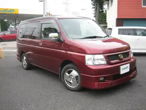 カタログ画像：ステップワゴン （STEPWAGON） Ｋ 2002年5月 LA-RF4 2000cc ロイヤルルビーレッド・パール 燃費11.8km / l メイン（その他）