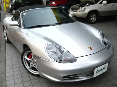 カタログ画像：ボクスター （BOXSTER） ボクスターＳ 2004年4月 GH-98624 3200cc アークティックシルバーメタリック 燃費8.5km / l メイン（その他）