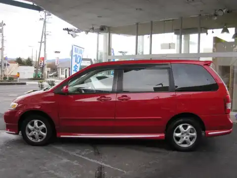 カタログ画像：ＭＰＶ （MPV） ＭＰＶ スポーツパッケージ 1999年6月 GF-LW5W 2500cc クラシックレッド 燃費8.6km / l 外装