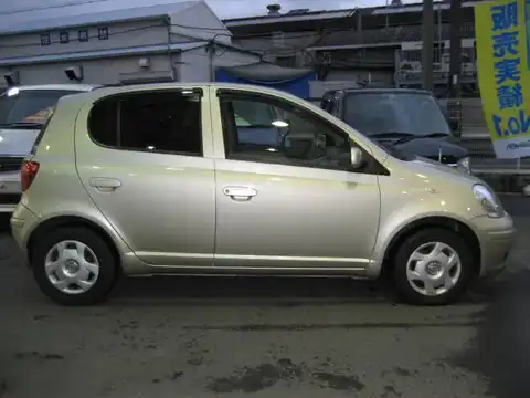 カタログ画像：ヴィッツ （VITZ） ペアスタイル 2004年4月 CBA-SCP10 1000cc シャンパンメタリックorペールオレンジマイカメタリック 燃費19.6km / l 外装