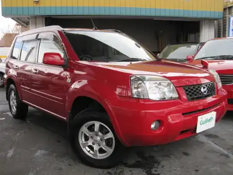 カタログ画像：エクストレイル （X-TRAIL） ナビエディション Ｘｔｔ 2003年4月 TA-NT30 2000cc バーニングレッド 燃費12.0km / l メイン（その他）