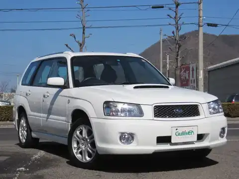 カタログ画像：フォレスター （FORESTER） クロススポーツ２．０Ｔ 2004年2月 TA-SG5 2000cc ピュアホワイト 燃費12.2km / l メイン（その他）